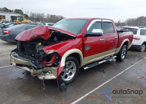 2012 Ram 1500 Laramie Longhorn/Limited Edition z USA, uszkodzony, nr VIN 1C6RD7PT4CS146258